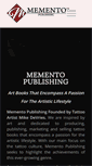 Mobile Screenshot of mementopublishing.com